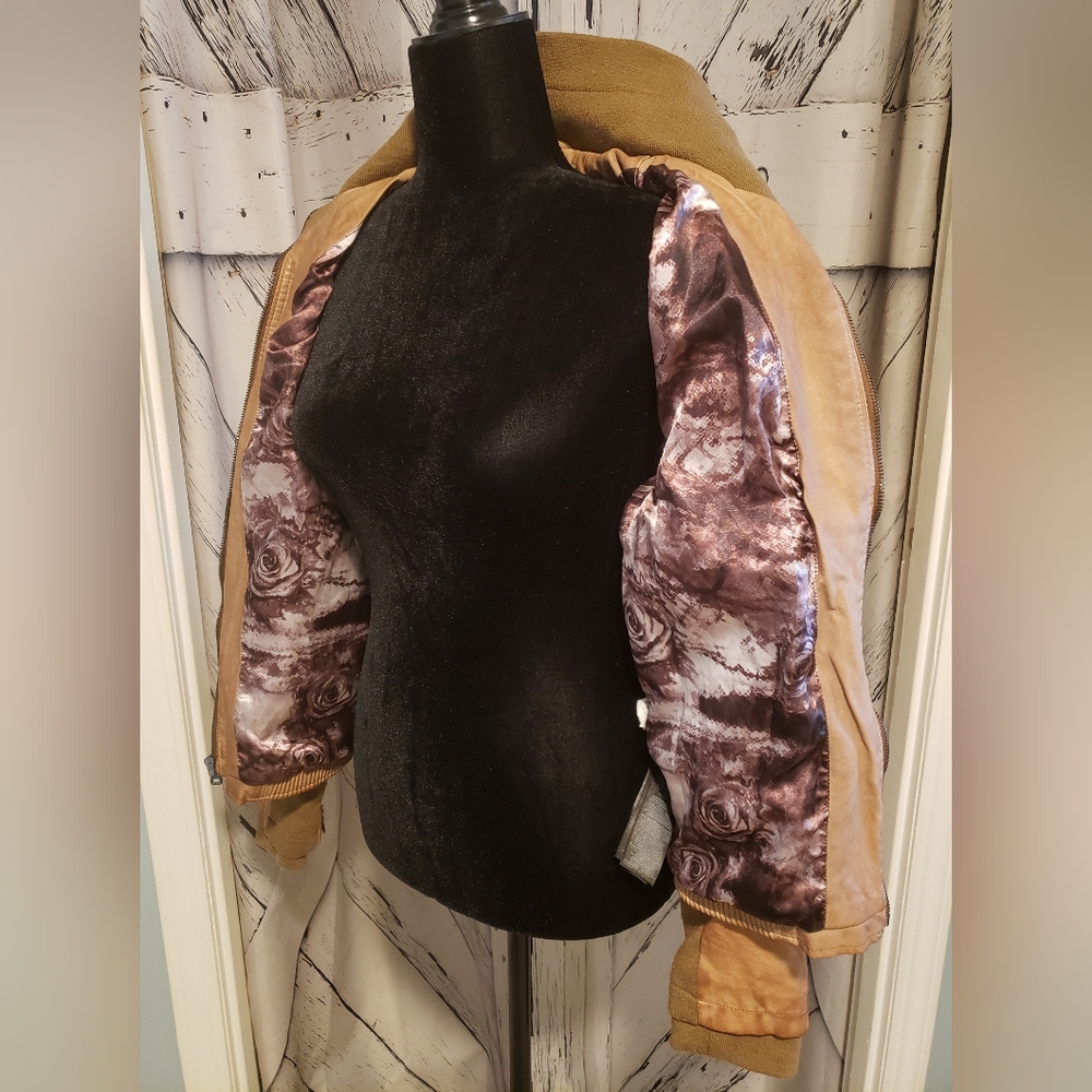 Women's GUESS faux-leather moto jacket - Large - Picture 6 of 8
